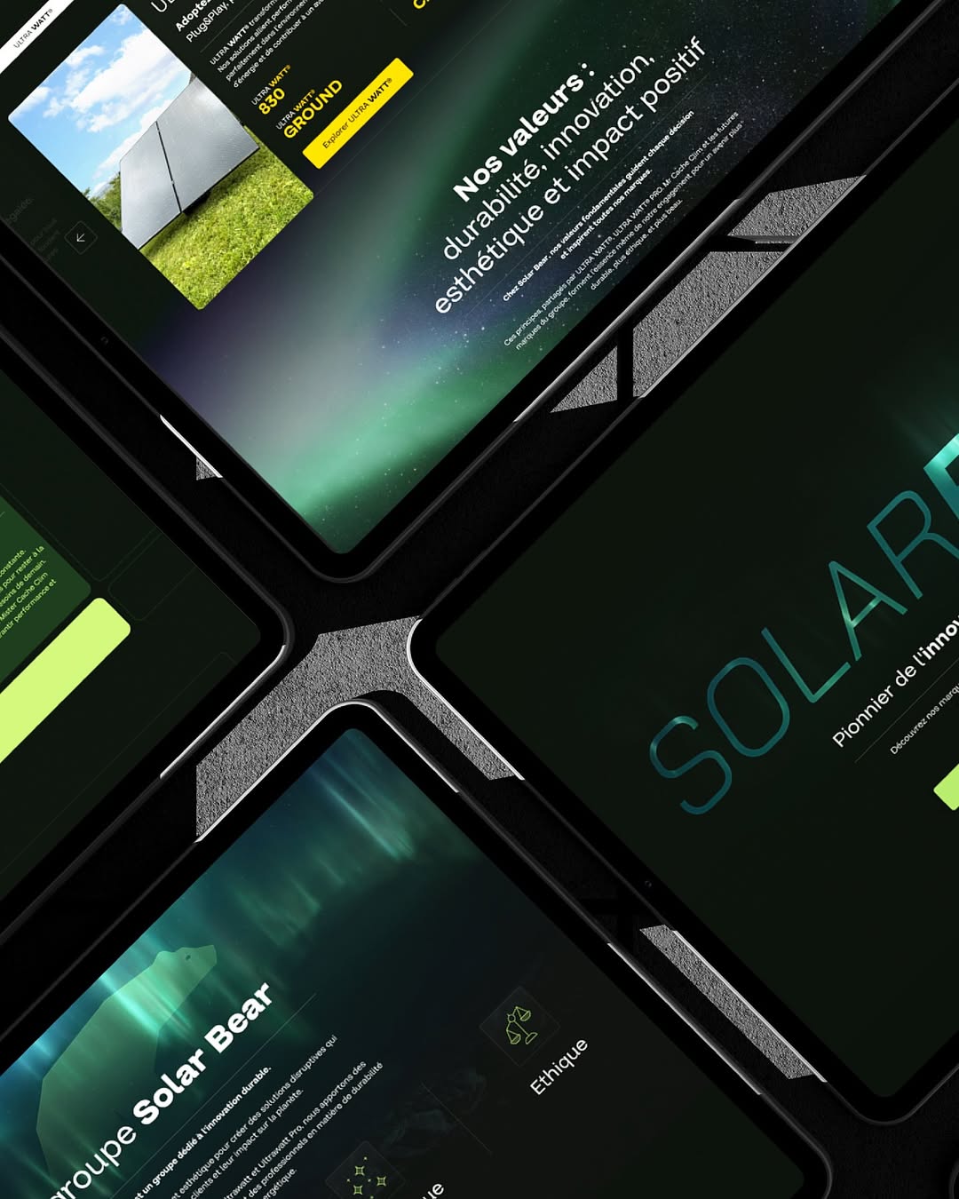 Solarbear Website preview 1