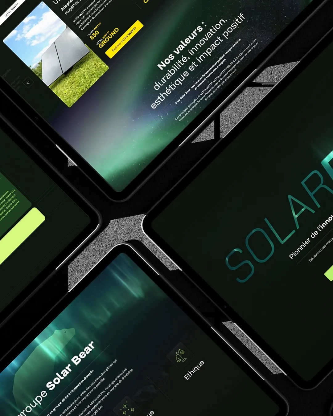 Solarbear Website preview 2