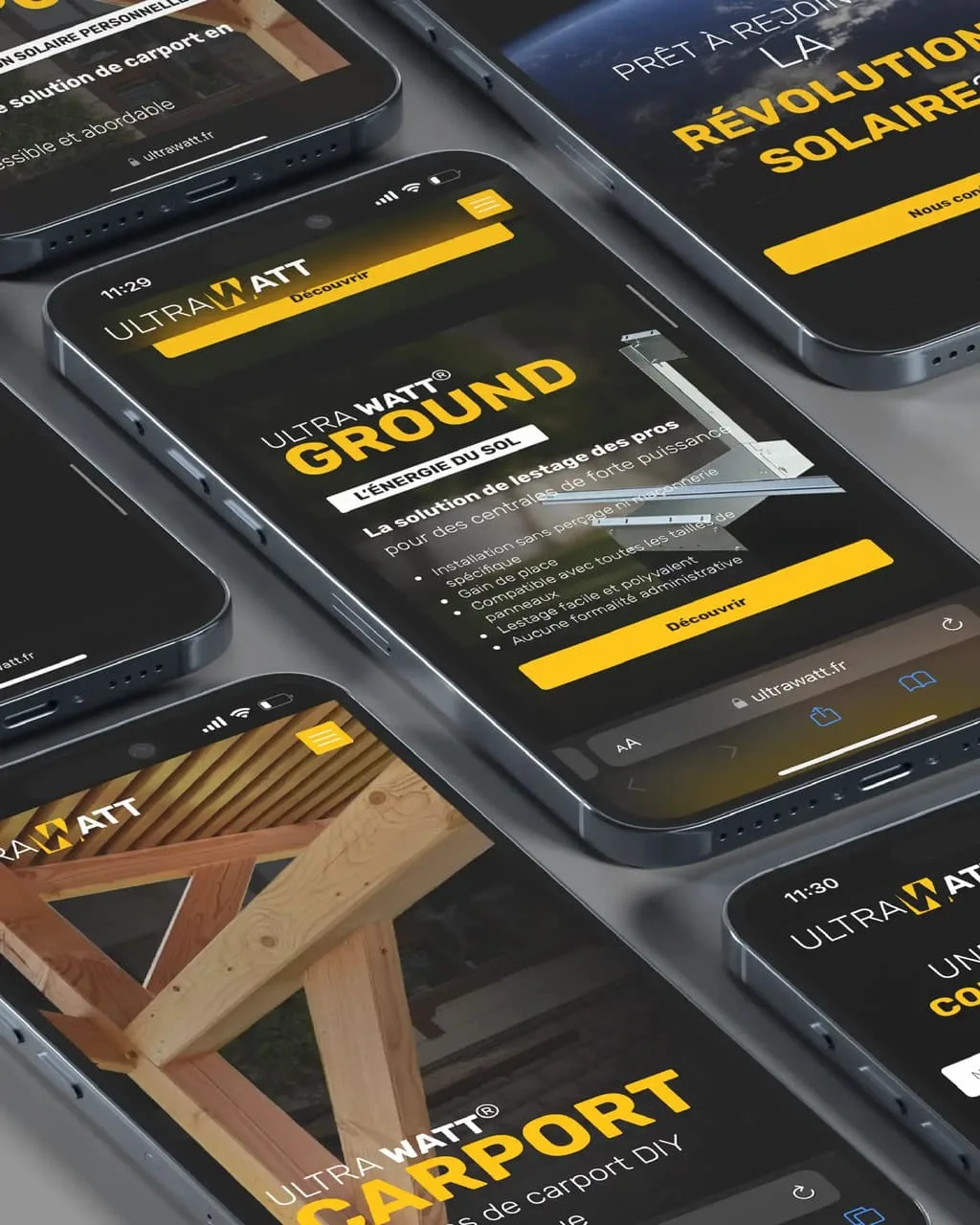 Ultrawatt Website preview 3
