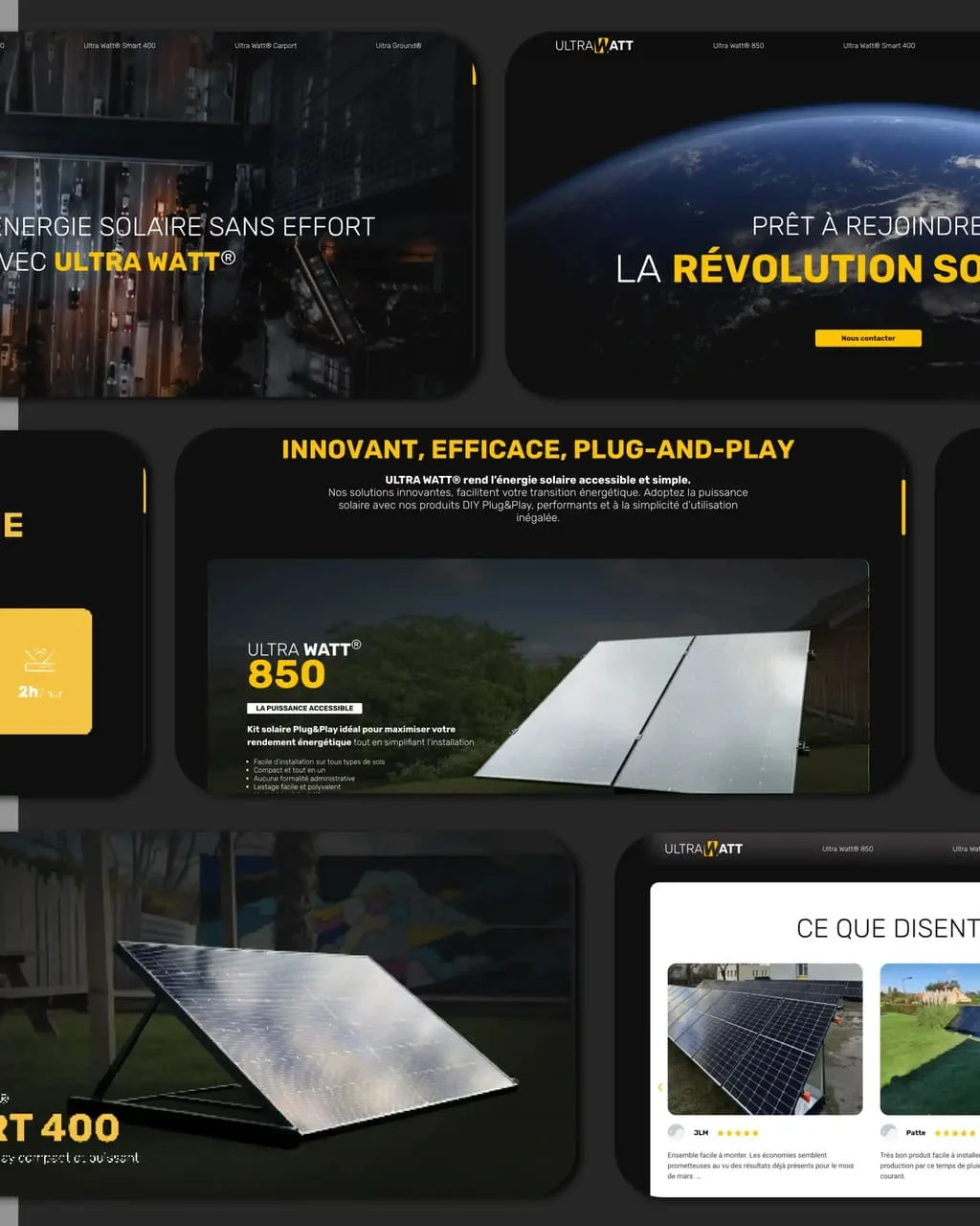 Ultrawatt Website preview 4